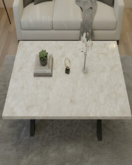 Quartz Stone Table | Handmade Coffee Table, Center Table & Sofa Table