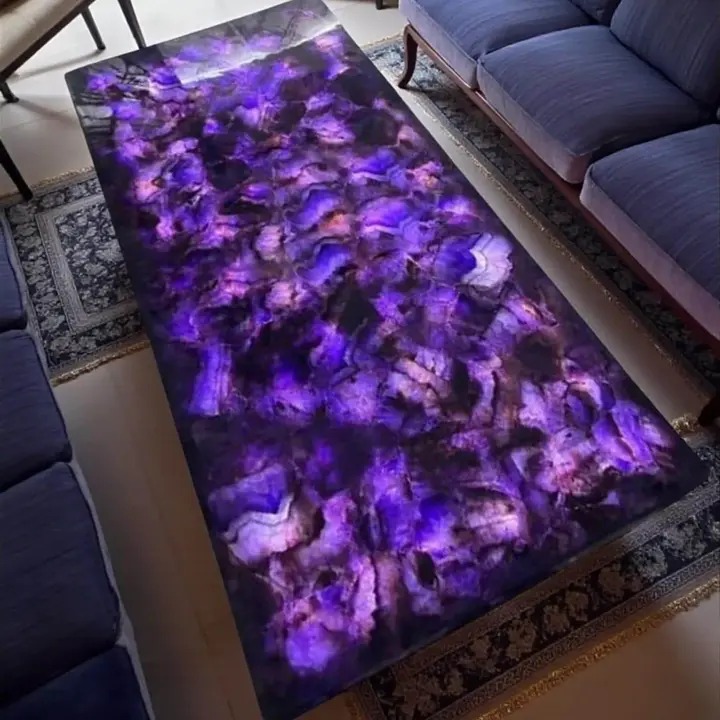 Amethyst Geode Coffee Table for Sale | Exclusive Luxury Furniture - Image 3
