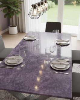 Amethyst Crystal Coffee Table | Luxury Geode Stone Furniture
