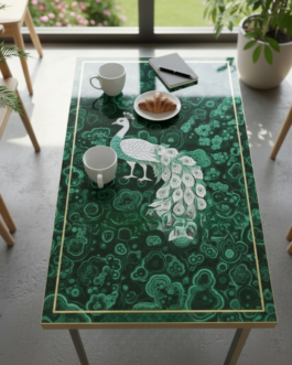 Luxury Malachite Coffee Table | Green Malachite Stone Furniture