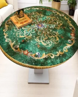 Luxury Malachite Coffee Table | Green Malachite Stone Furniture