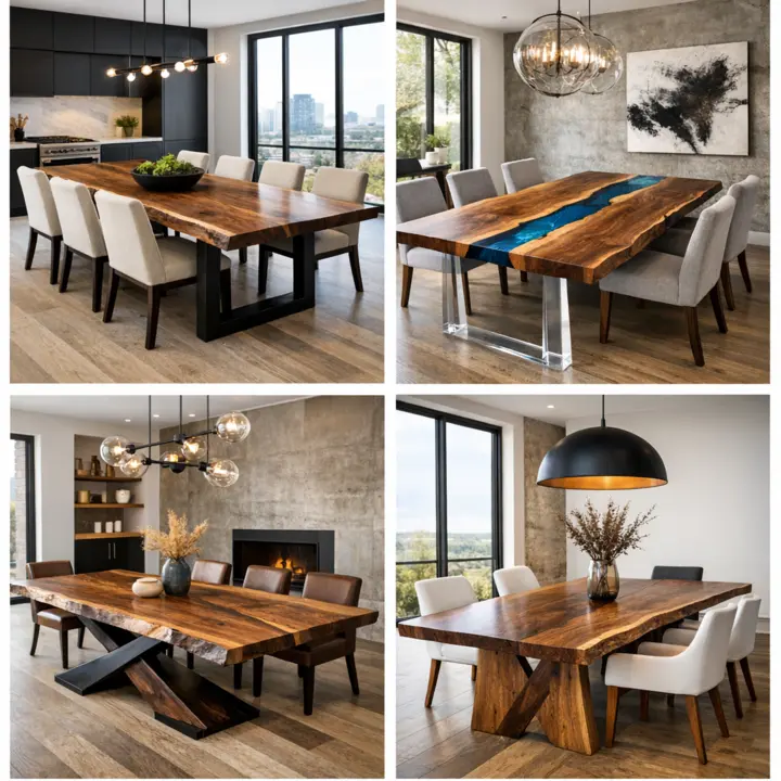 Live Edge Walnut Dining Table: Best Styles for Modern U.S. Dining Rooms (2026 Guide)