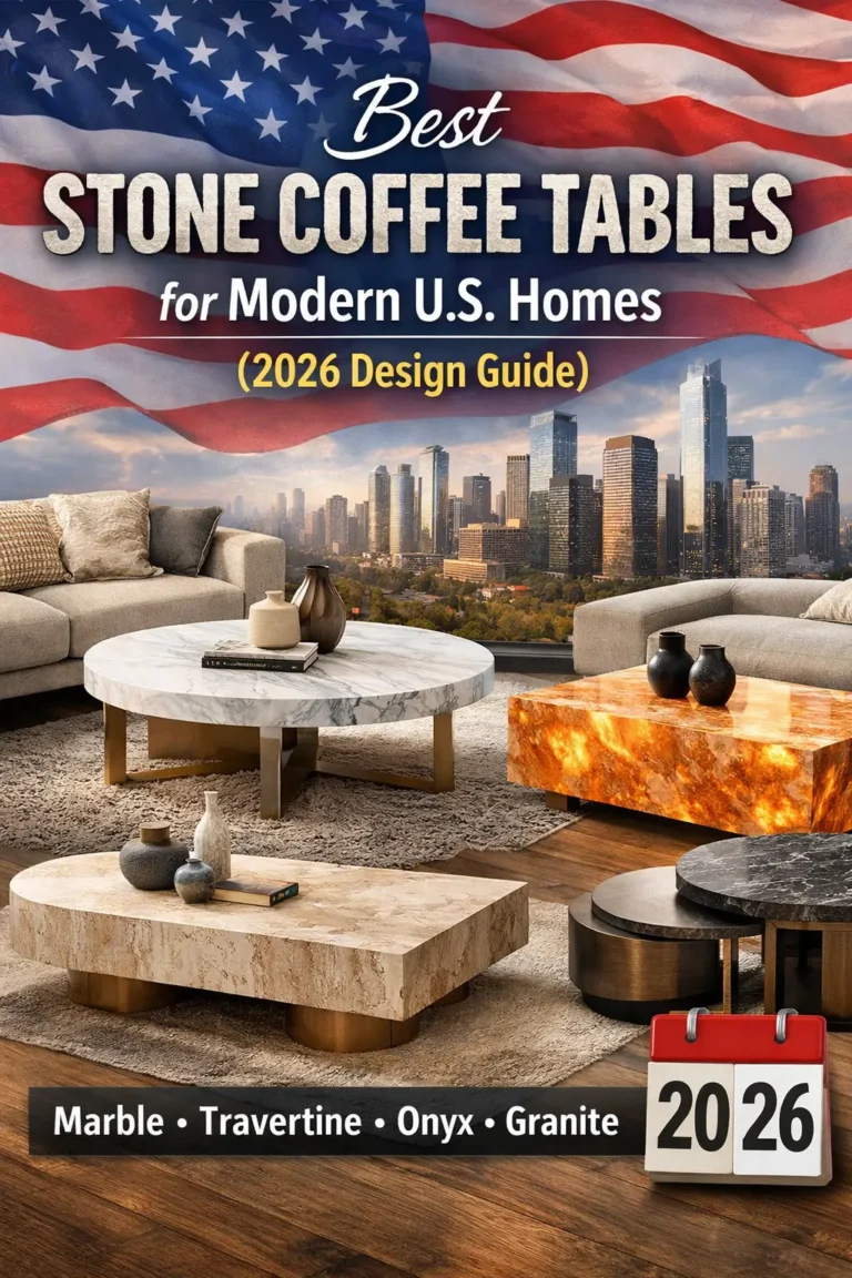 Read more about the article Best Stone Coffee Tables for Modern U.S. Homes (2026 Design Guide)