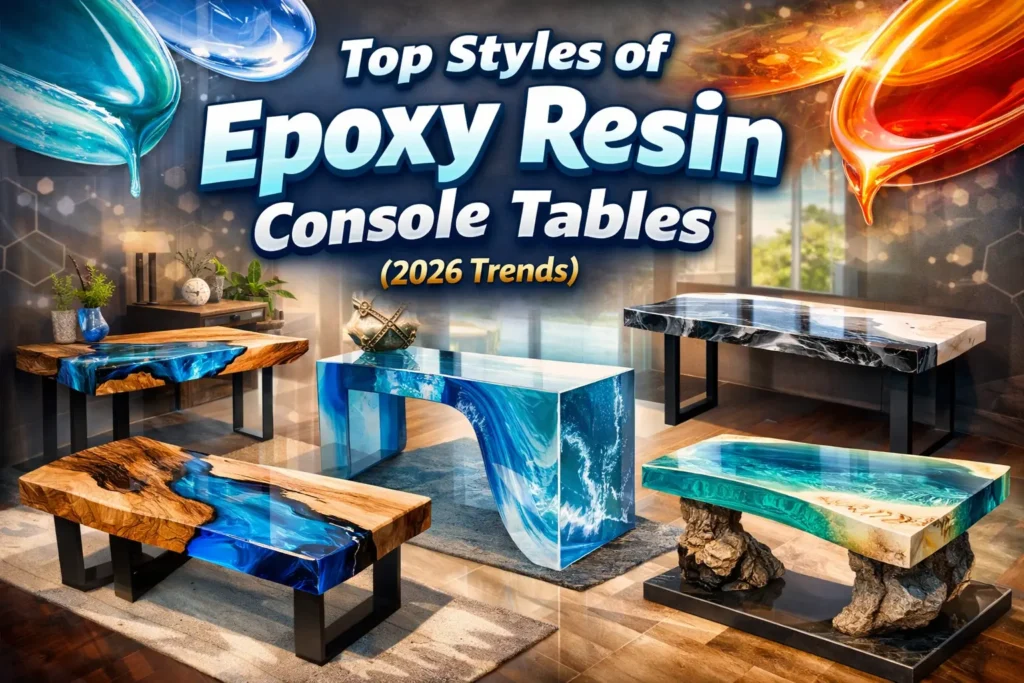 Top Styles of Epoxy Resin Console Tables (2026 Trends)