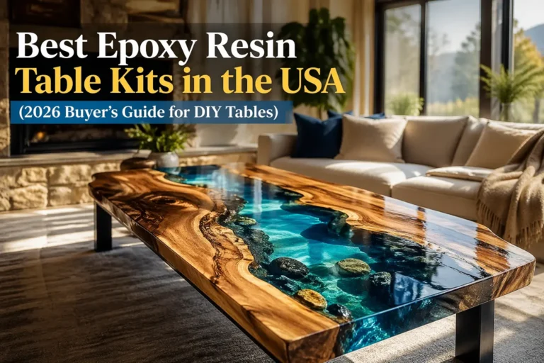 Read more about the article Best Epoxy Resin Table Kits in the USA (2026 Buyer’s Guide for DIY Tables)