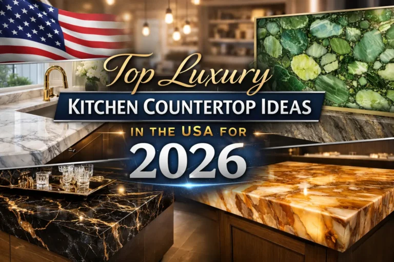 Read more about the article Top Luxury Kitchen Countertop Ideas in the USA for 2026