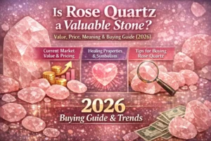 Read more about the article Is Rose Quartz a Valuable Stone? Value, Price, Meaning & Buying Guide (2026)