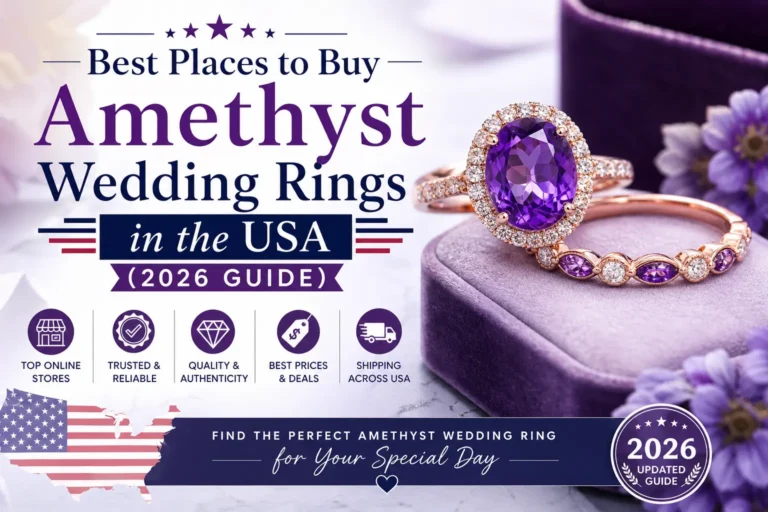 Read more about the article Best Places to Buy Amethyst Wedding Rings in the USA (2026 Guide)